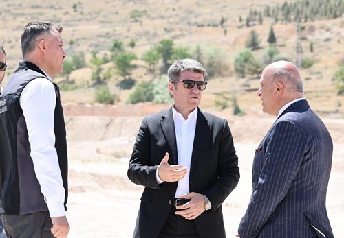  Valimiz Sayın Önder BAKAN’dan Asfalt Üretim Tesisi Alanına İnceleme Ziyareti
