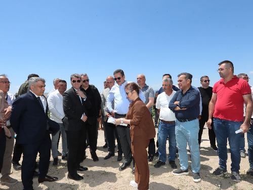 Merzifon Sarıköy’de Tarımsal Sulama Tesisi Hizmete Açıldı 